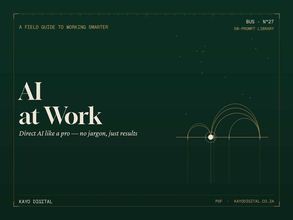 AI at Work: The Practical Guide (SA)