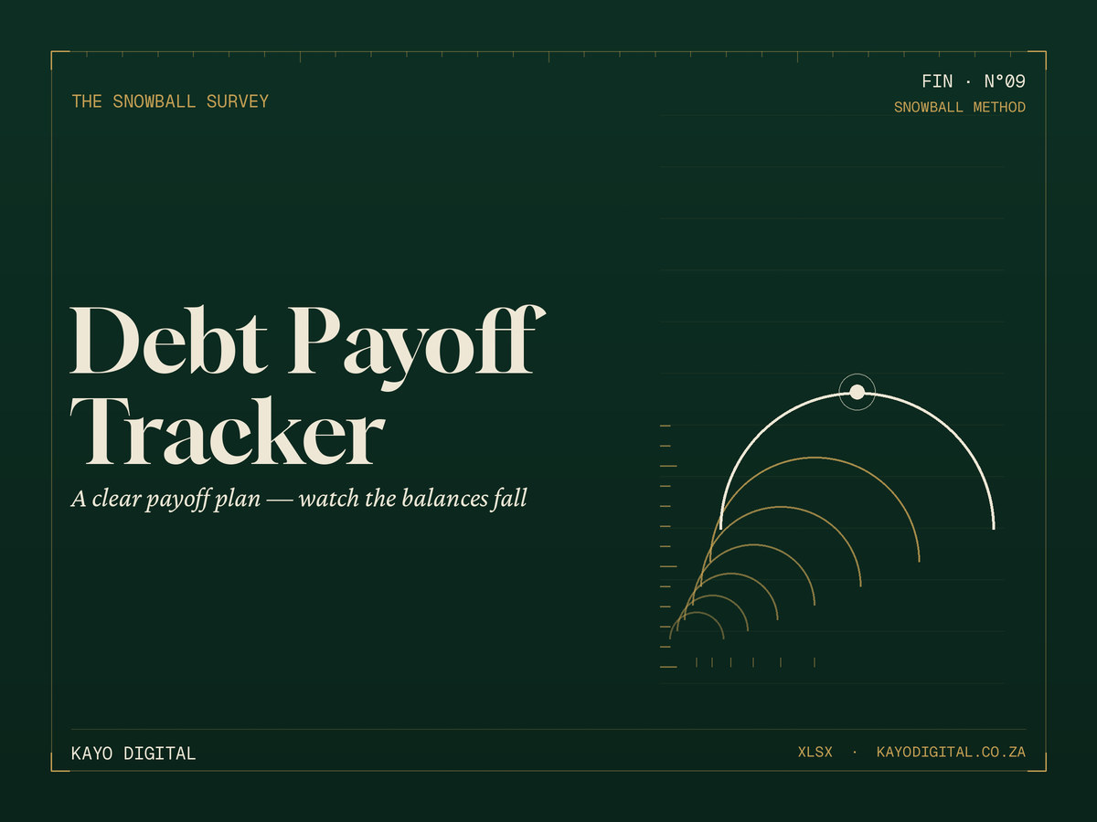 Debt Snowball & Payoff Tracker