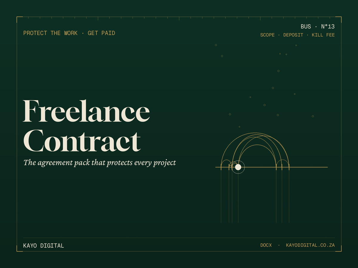 Freelancer Contract & Agreement Pack