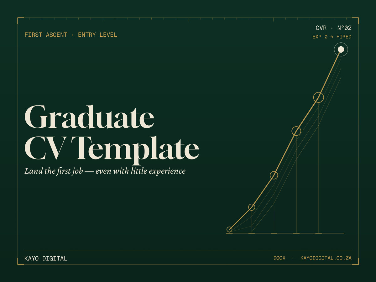 Graduate & Entry-Level CV Template