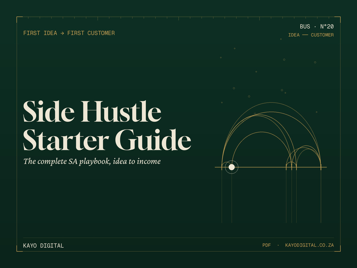 The Side Hustle Starter Guide (SA)