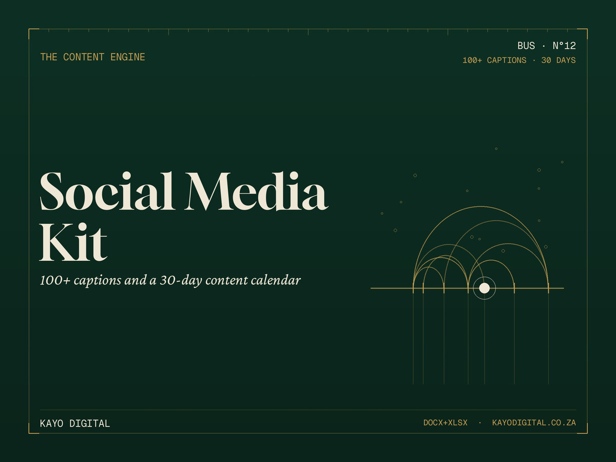 Small Business Social Media Kit