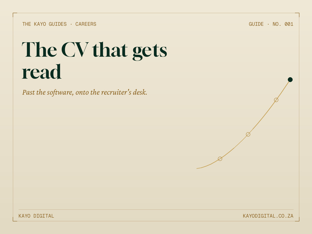 How to Write a CV in South Africa (2026 Guide)