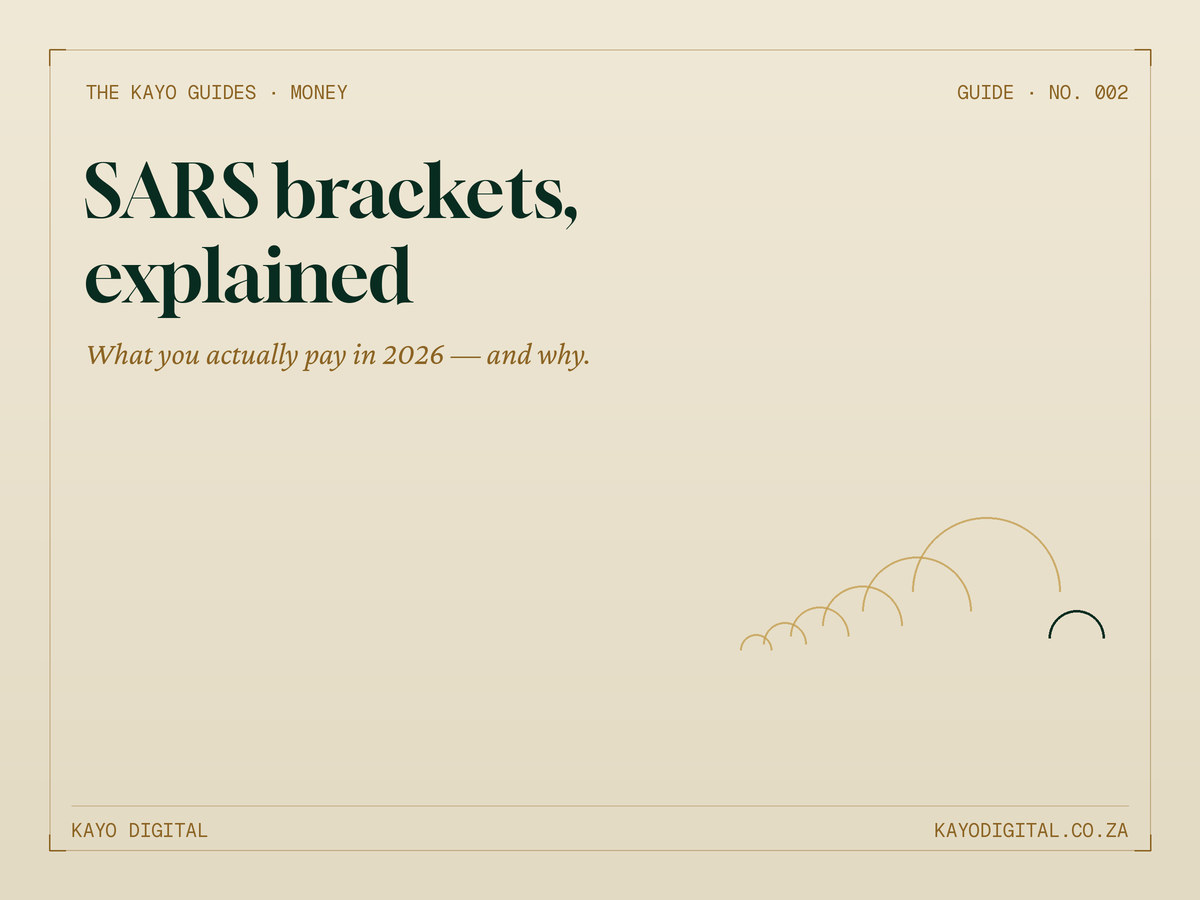 SARS Tax Brackets 2026/27 Explained (With Examples)